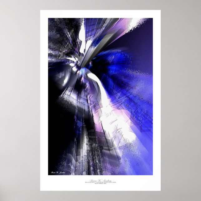 Abstrakt Art Print - Deodatus #3 Poster (Framsidan)