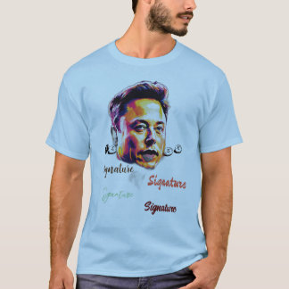 Abstrakt Art-profilkod T Shirt