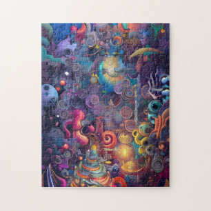 Abstrakt Art Pussel