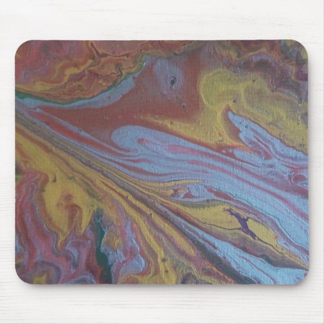 Abstrakt Art Rainbow Musmatta (Framsidan)