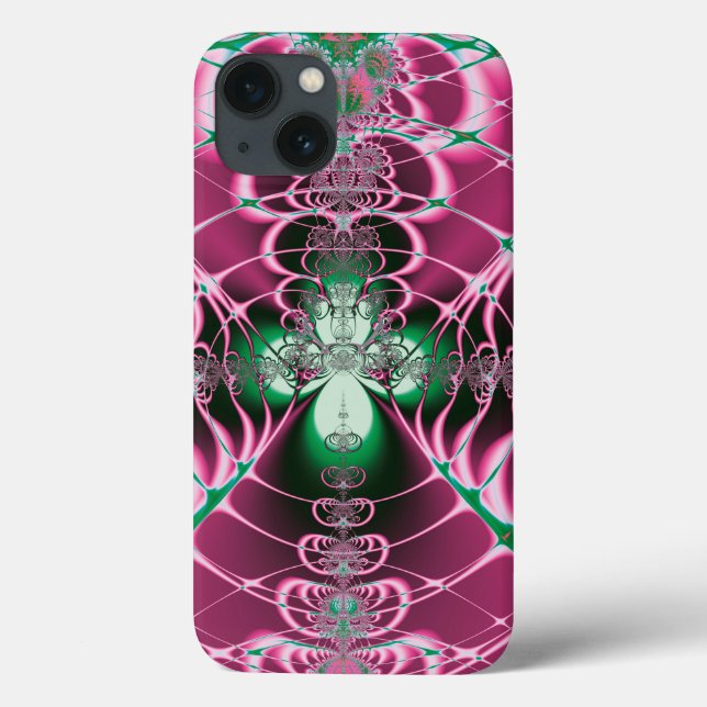 Abstrakt Art Red Flower (Baksida)