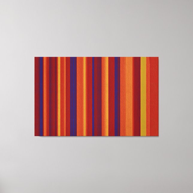 Abstrakt Art | Retro Rand 3 Canvastryck (Framsida)