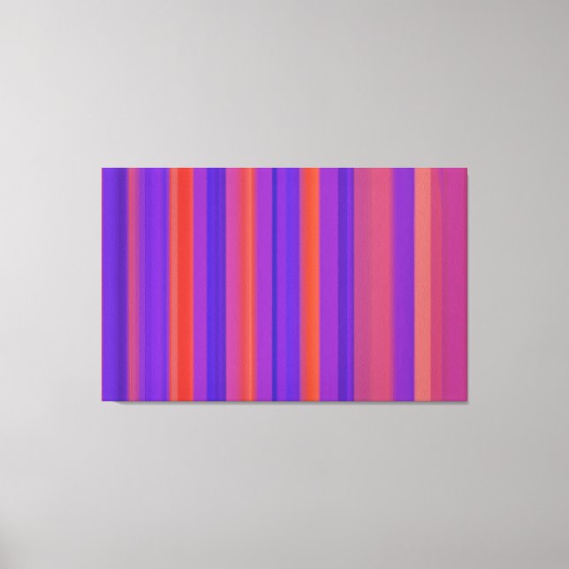 Abstrakt Art | Retro Rand 4 Canvastryck (Framsida)