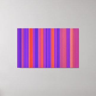 Abstrakt Art | Retro Rand 4 Canvastryck