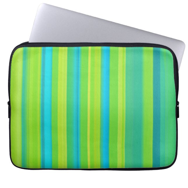 Abstrakt Art | Retro Rand Laptop Sleeve (Framsidan)