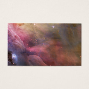 Abstrakt Art som hittats i Orion Nebula Visitkort