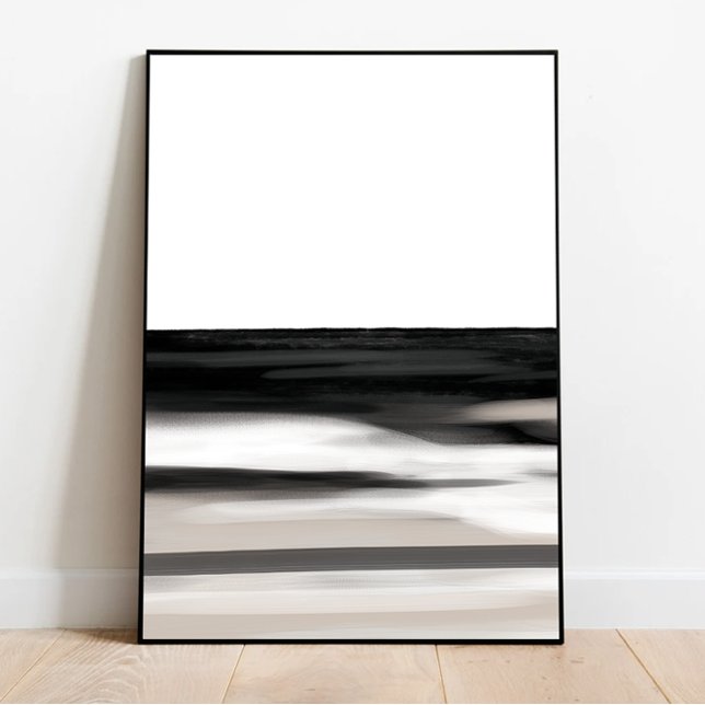 Abstrakt Art, Svartvit och Modern Påstående Poster (Skapare uppladdad)