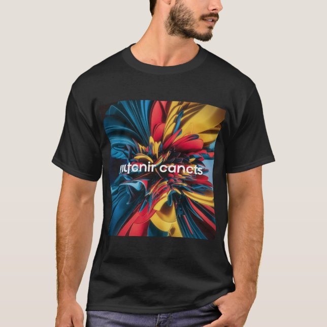 Abstrakt Art T Shirt (Framsida)