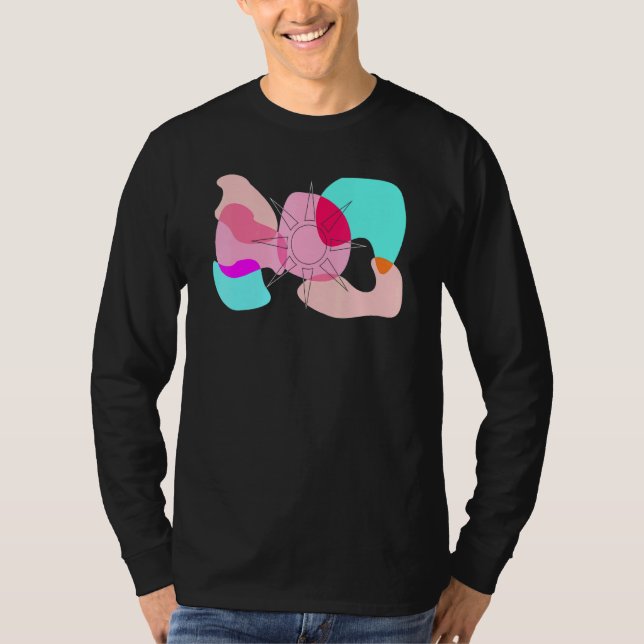 Abstrakt Art T Shirt (Framsida)