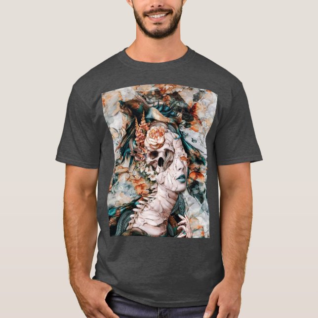 Abstrakt Art T-shirt (Framsida)