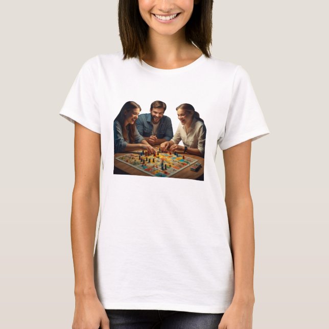 Abstrakt Art T Shirt (Framsida)