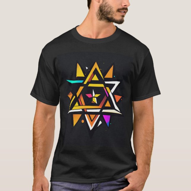 Abstrakt Art T-Shirts (Framsida)