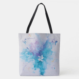 Abstrakt Art Tote Bag Tygkasse