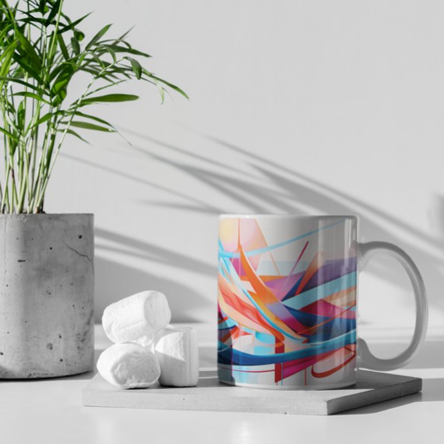 Abstrakt Art version 14 Mugg (Abstract Art version 14 Mug
)