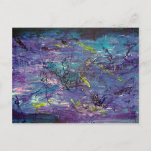 Abstrakt Art Vykort