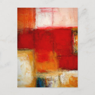 Abstrakt Art Vykort