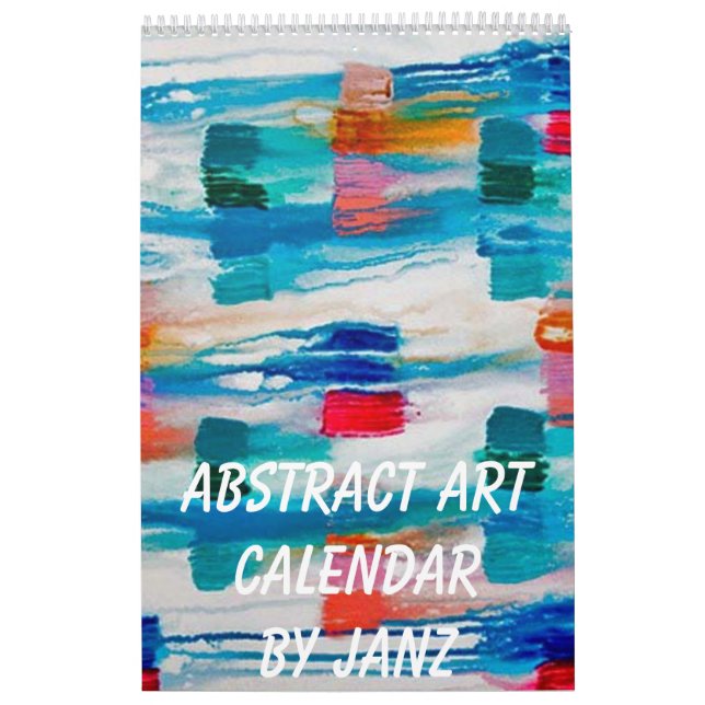 Abstrakt Art Wall Calendar av Janz Kalender (Omslag)