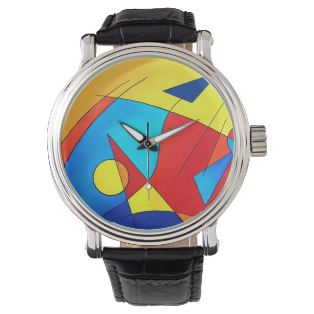 Abstrakt Art Watch Armbandsur (Framsida)