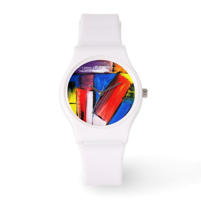 Abstrakt Art Watch Armbandsur (Framsida)