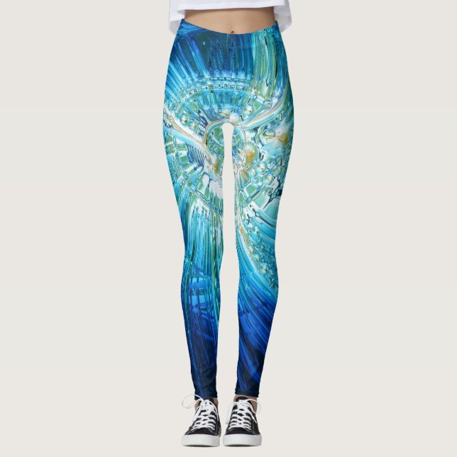 Abstrakt Artikel 114 Lagstiftning Leggings (Framsida)