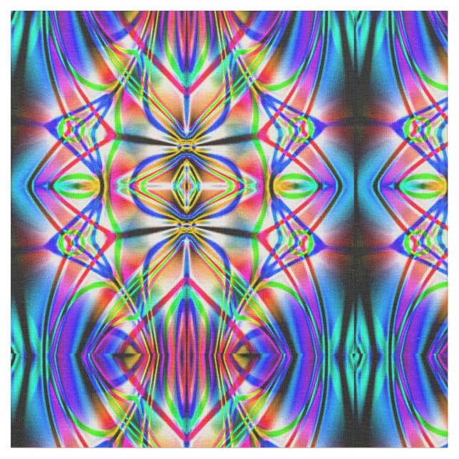 Abstrakt Artikel 117 Anpassningsbar Fabric Tyg (Närbild)