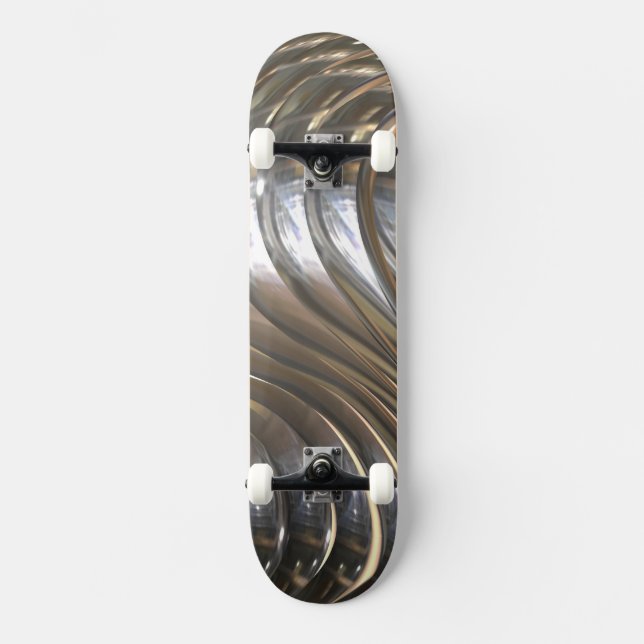 Abstrakt Artikel 129 Skateboard Bräda 19,5 Cm (Framsida)