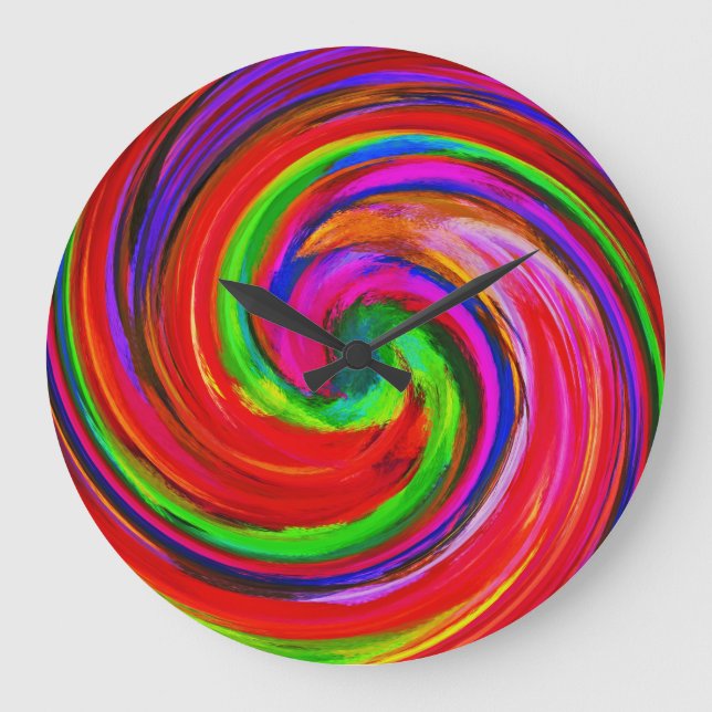 Abstrakt artikel 12 stor klocka (Framsida)