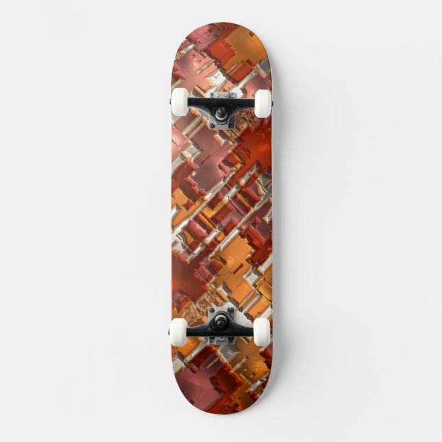 Abstrakt Artikel 130 Skateboard Bräda 21,5 Cm (Framsida)