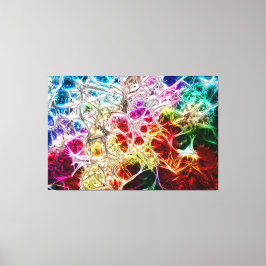 Abstrakt Artikel 132 Canvastryck