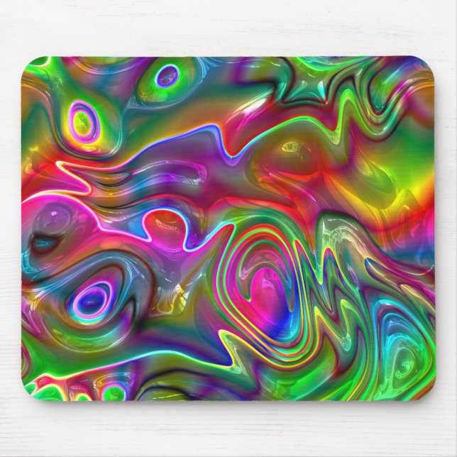 Abstrakt Artikel 141 Mousepad Musmatta (Framsidan)