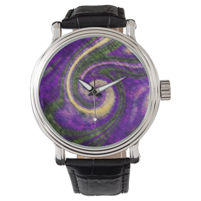 Abstrakt Artikel 14 Armbandsur (Framsida)