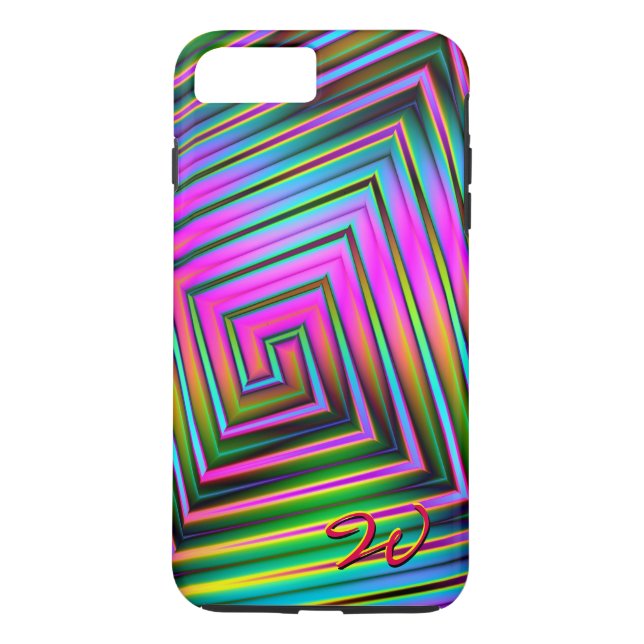 Abstrakt Artikel 161A-B-alternativ Case-Mate iPhone Skal (Baksida)