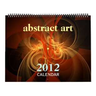 Abstrakt Artikel 2012 i konstkalendern (stor) Kalender