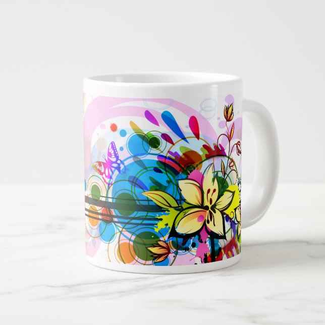 Abstrakt Artikel 26 i Jumbo Mugg (Framsida höger)