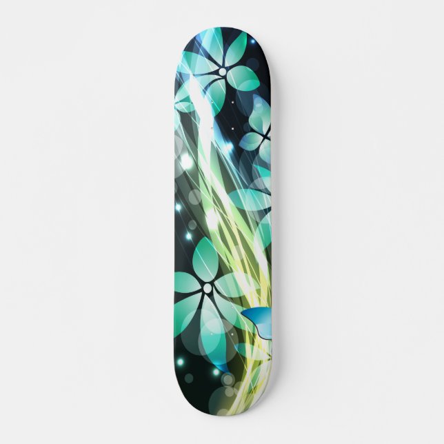 Abstrakt Artikel 27 Skateboard Bräda 19,5 Cm (Framsida)