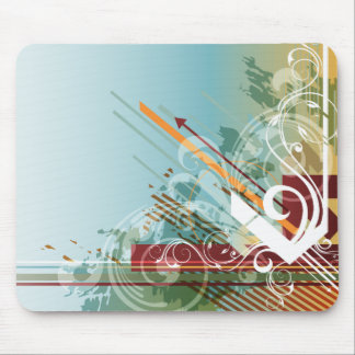 Abstrakt Artikel 28 i Mousepad Musmatta