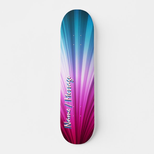 Abstrakt Artikel 31 Skateboard Bräda 21,5 Cm (Framsida)