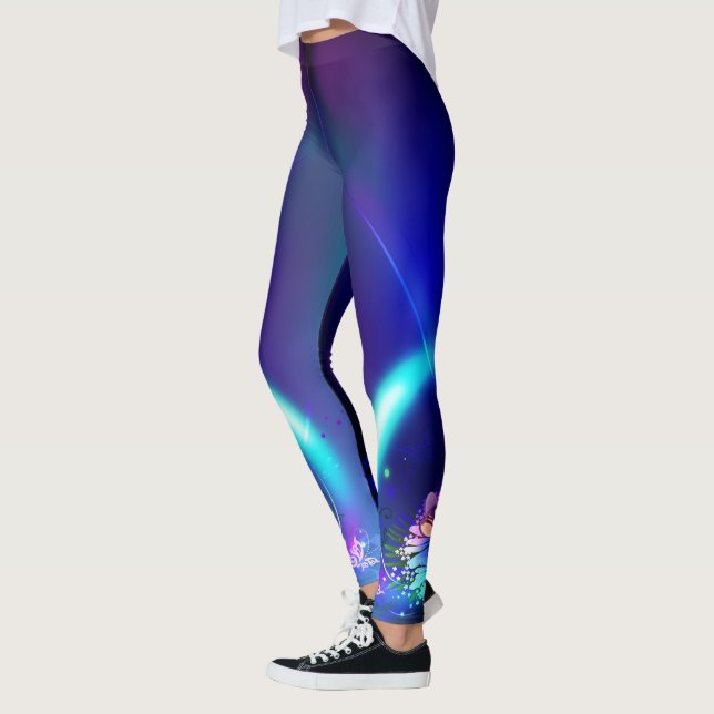 Abstrakt Artikel 38 Lagstiftning Leggings (Vänster)