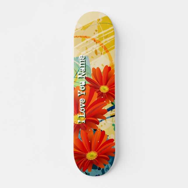 Abstrakt Artikel 40 Skateboard (Framsida)