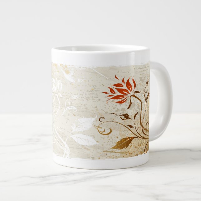 Abstrakt Artikel 50 Jumbo Mugg (Framsida höger)