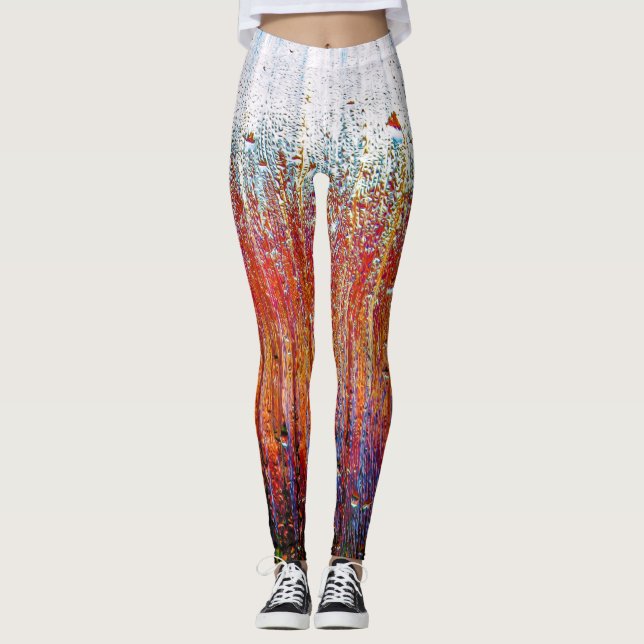 Abstrakt Artikel 81 Lagstiftning Leggings (Framsida)