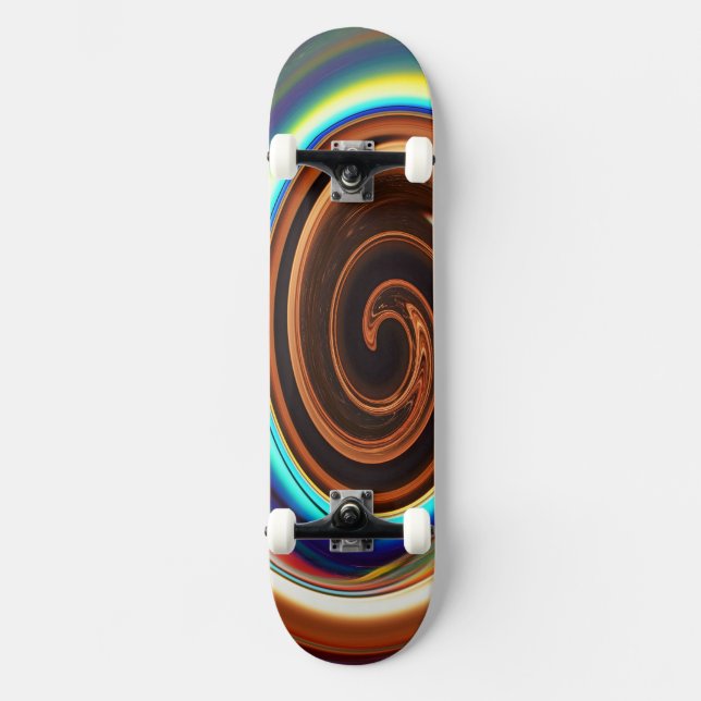 Abstrakt Artikel 92 Skateboard Bräda 19,5 Cm (Framsida)