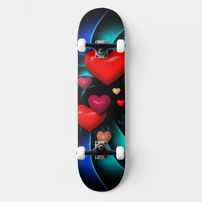 Abstrakt Artikel 96 Skateboard (Framsida)