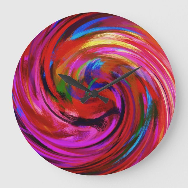 Abstrakt artikel 9 stor klocka (Framsida)