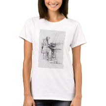 Abstrakt Artistic Pianist Sketch -