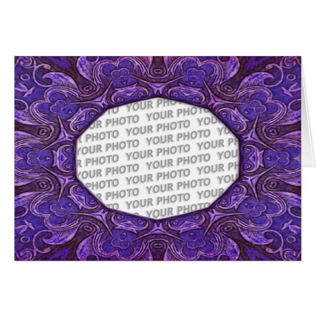 Abstrakt ARTs - Celtic Uggla Hälsningskort (Framsidan Horizontal)