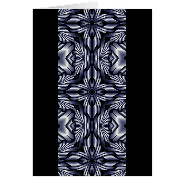 Abstrakt ARTs - mini Kaleidoscope 3 Hälsningskort (Framsidan)