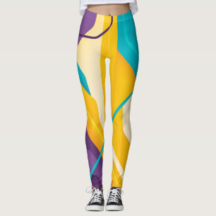 Abstrakt Artsy Leggings