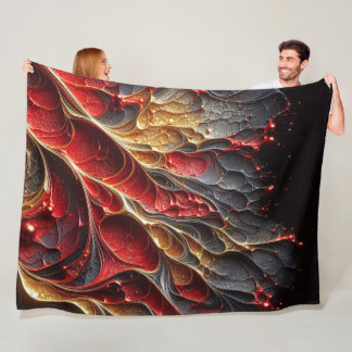 Abstrakt Artwork 15 - Fleecefilt