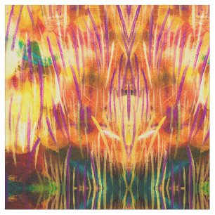 Abstrakt Aspen Grass Fabric Tyg